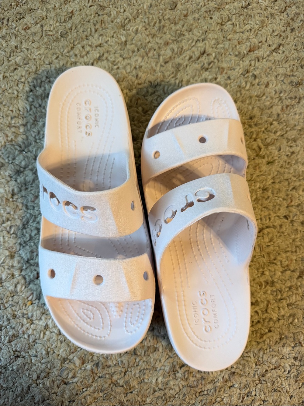 CROCS unisex baya platform slide
